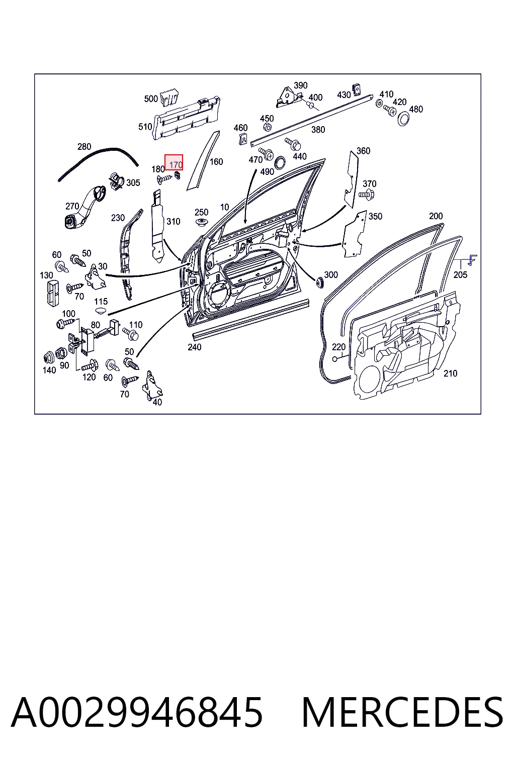 A0029946845 Mercedes