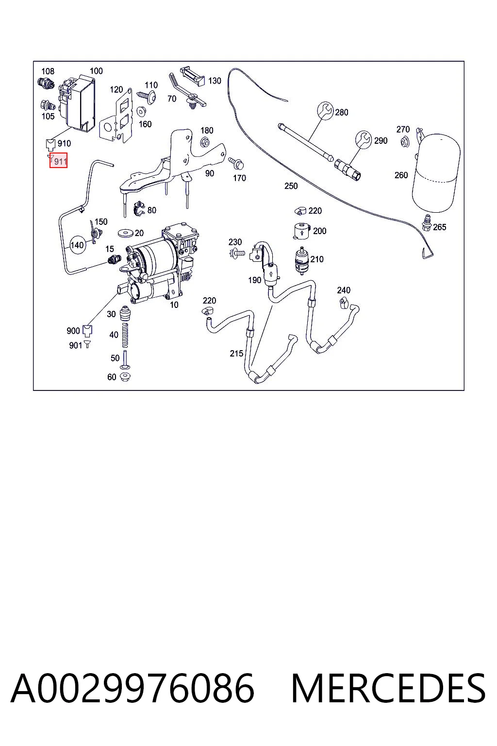 A0029976086 Mercedes