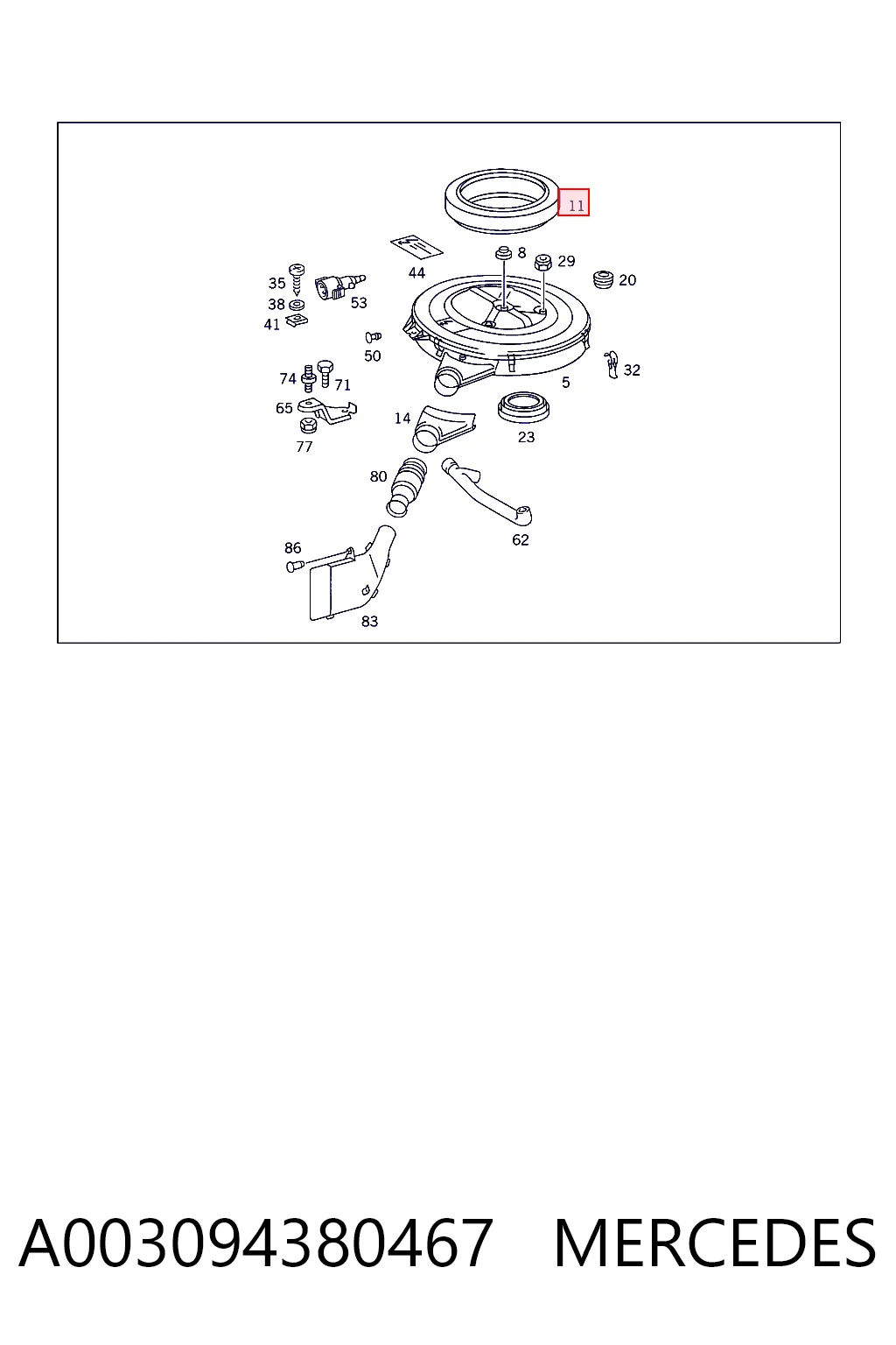 A003094380467 Mercedes