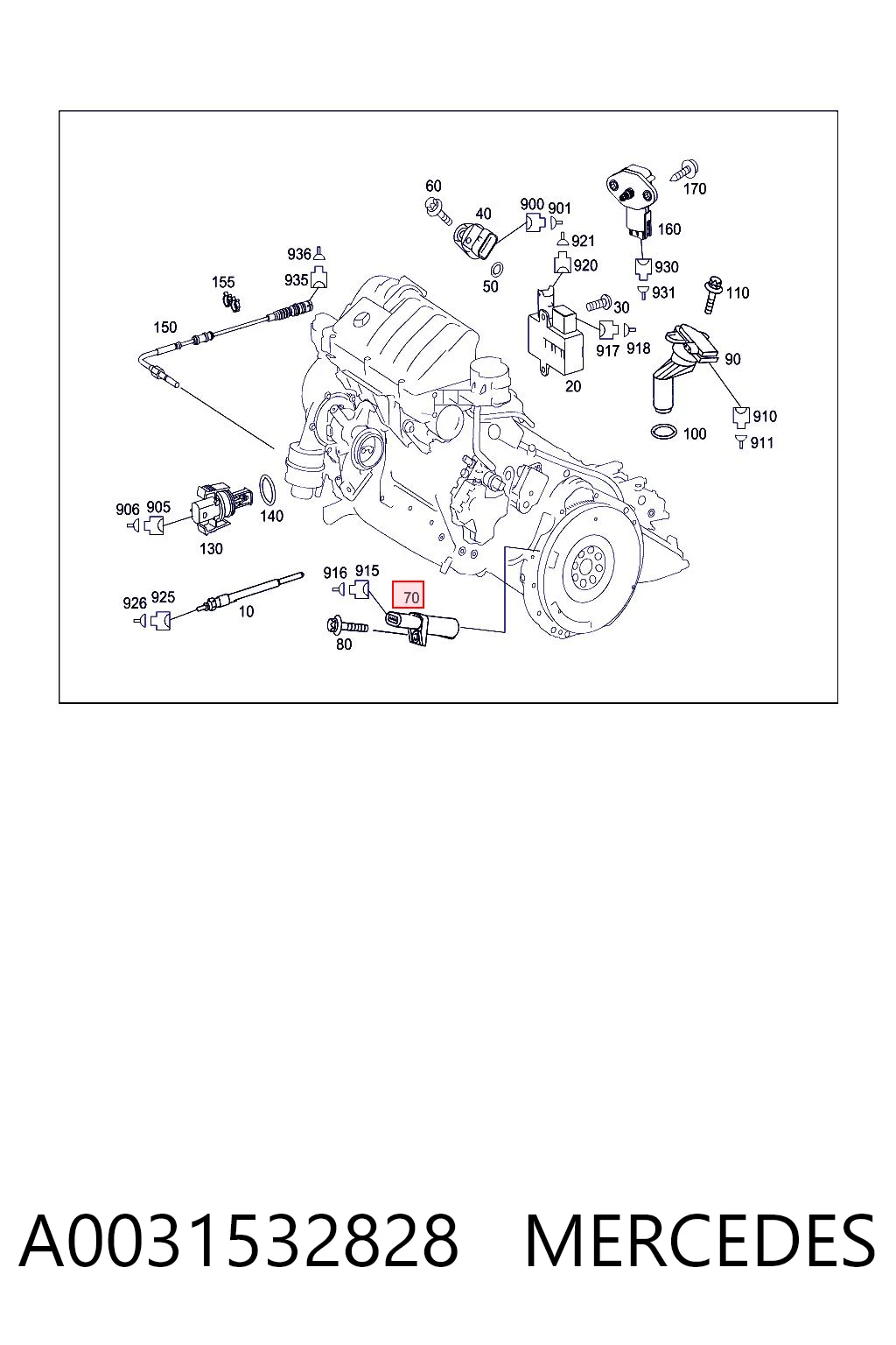 A0031532828 Mercedes