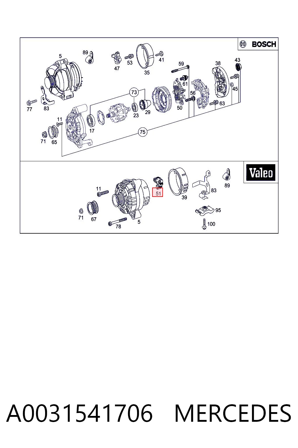 A0031541706 Mercedes