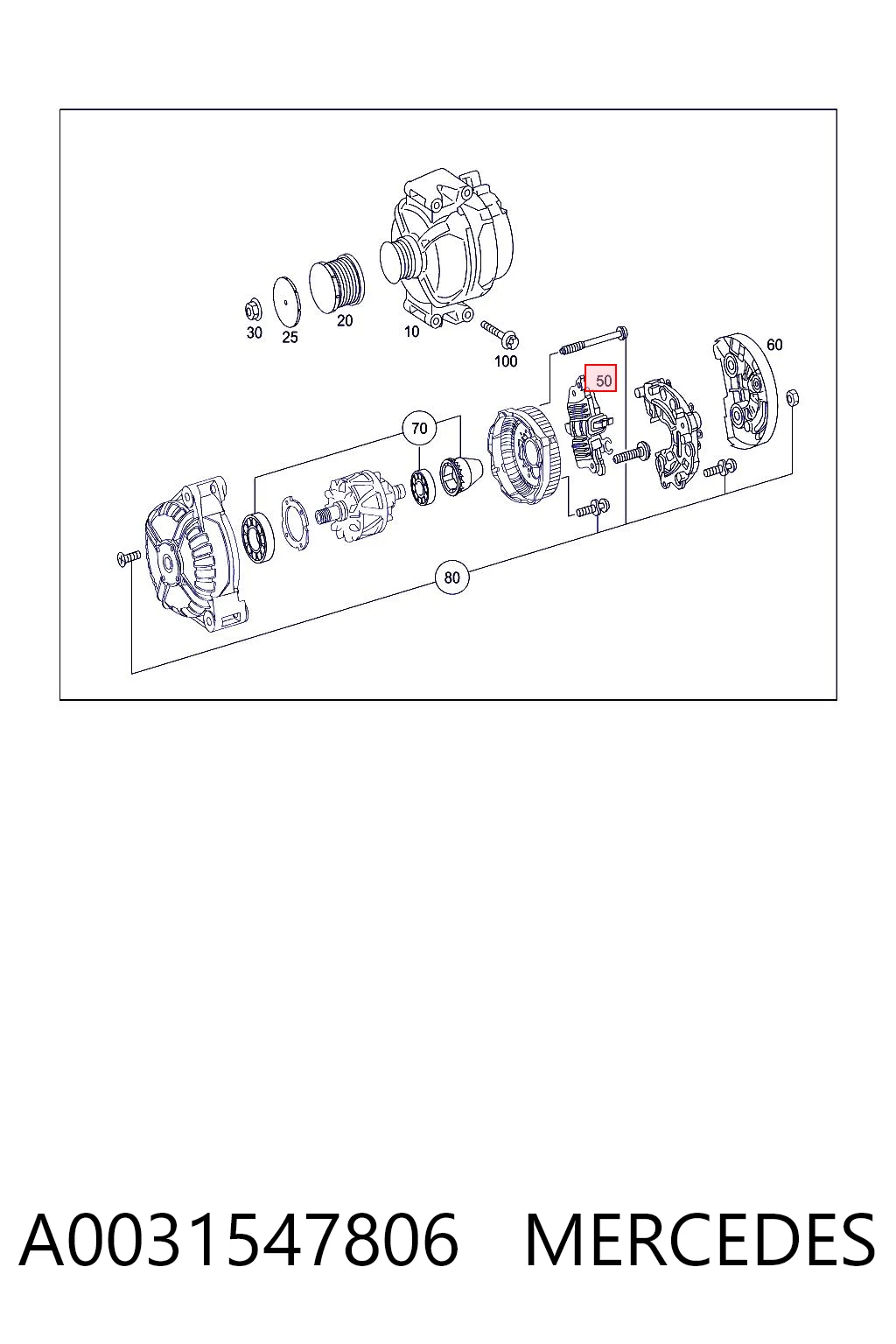 A0031547806 Mercedes