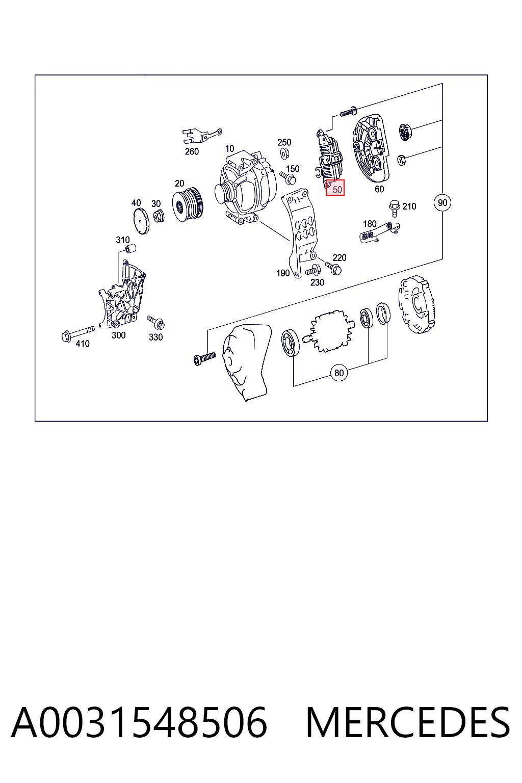A0031548506 Mercedes