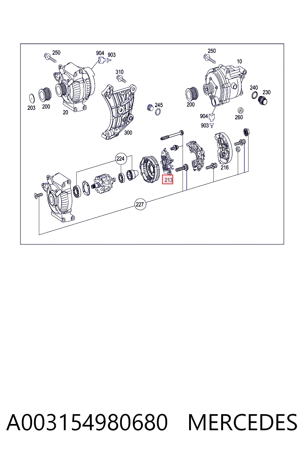 A003154980680 Mercedes