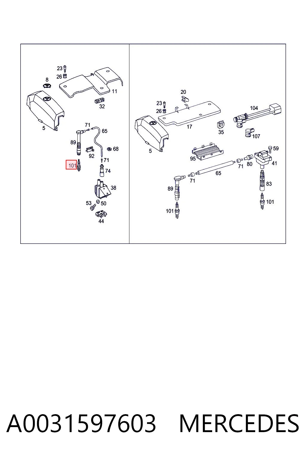 A0031597603 Mercedes