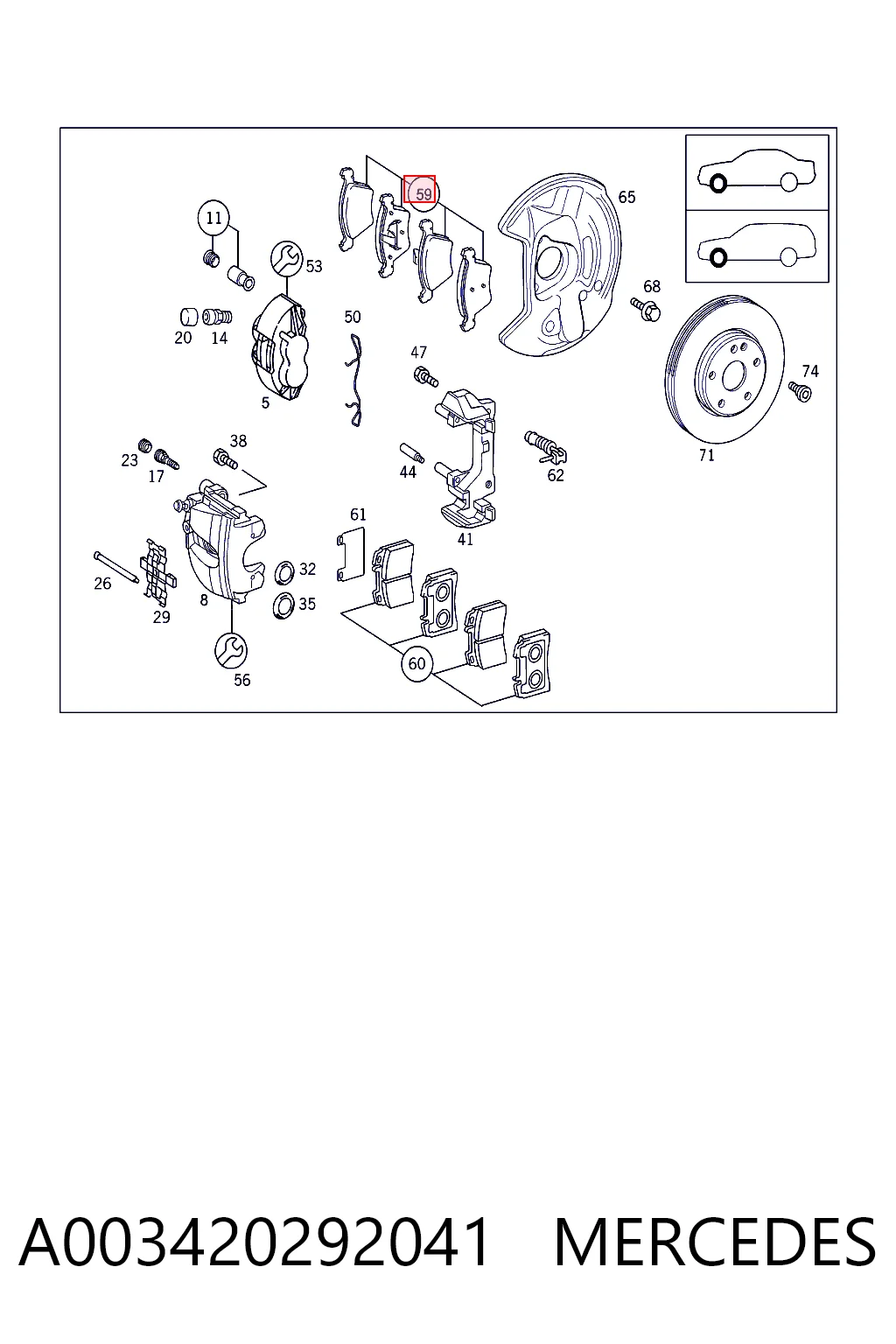 A003420292041 Mercedes