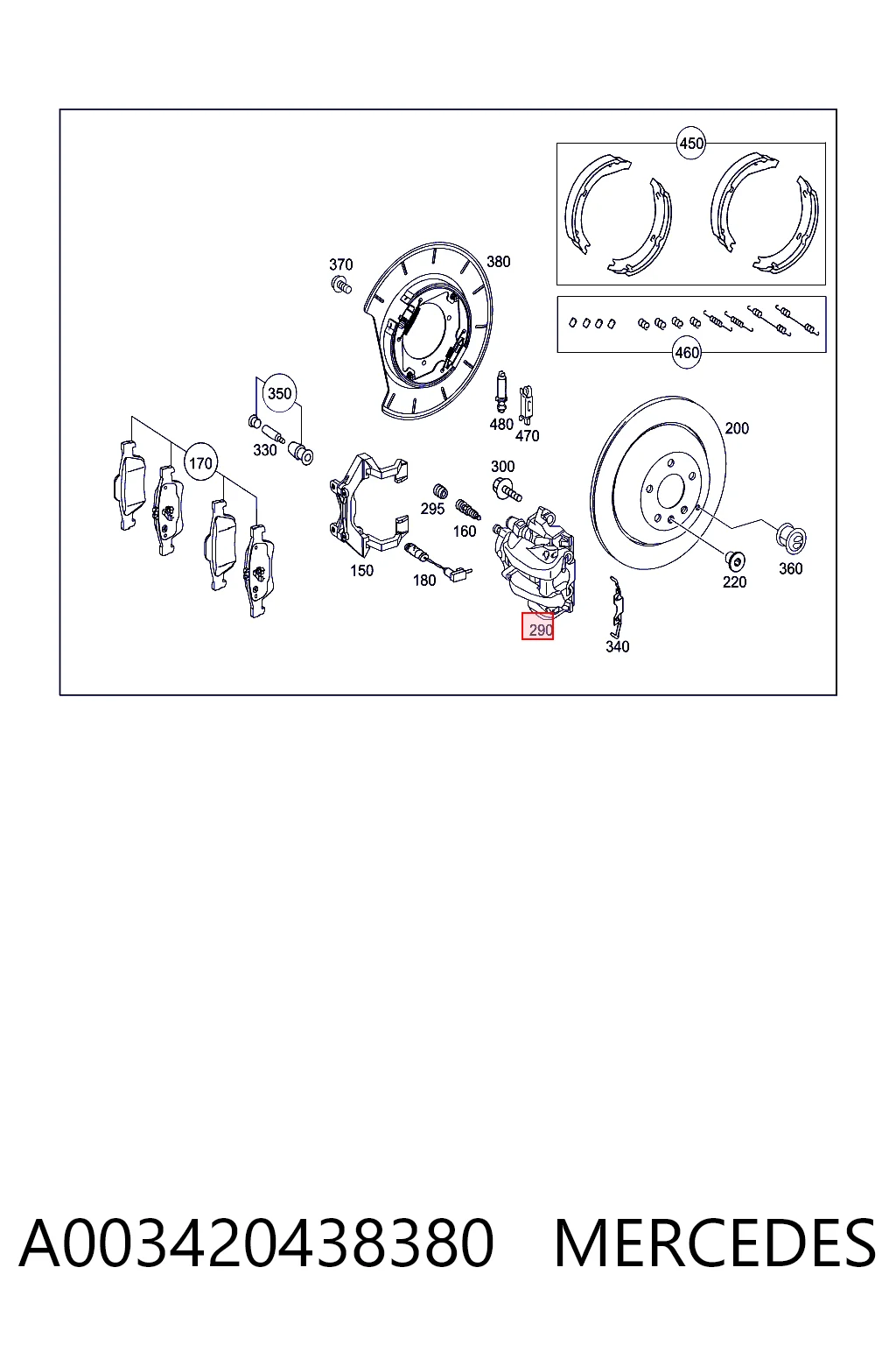 A003420438380 Mercedes