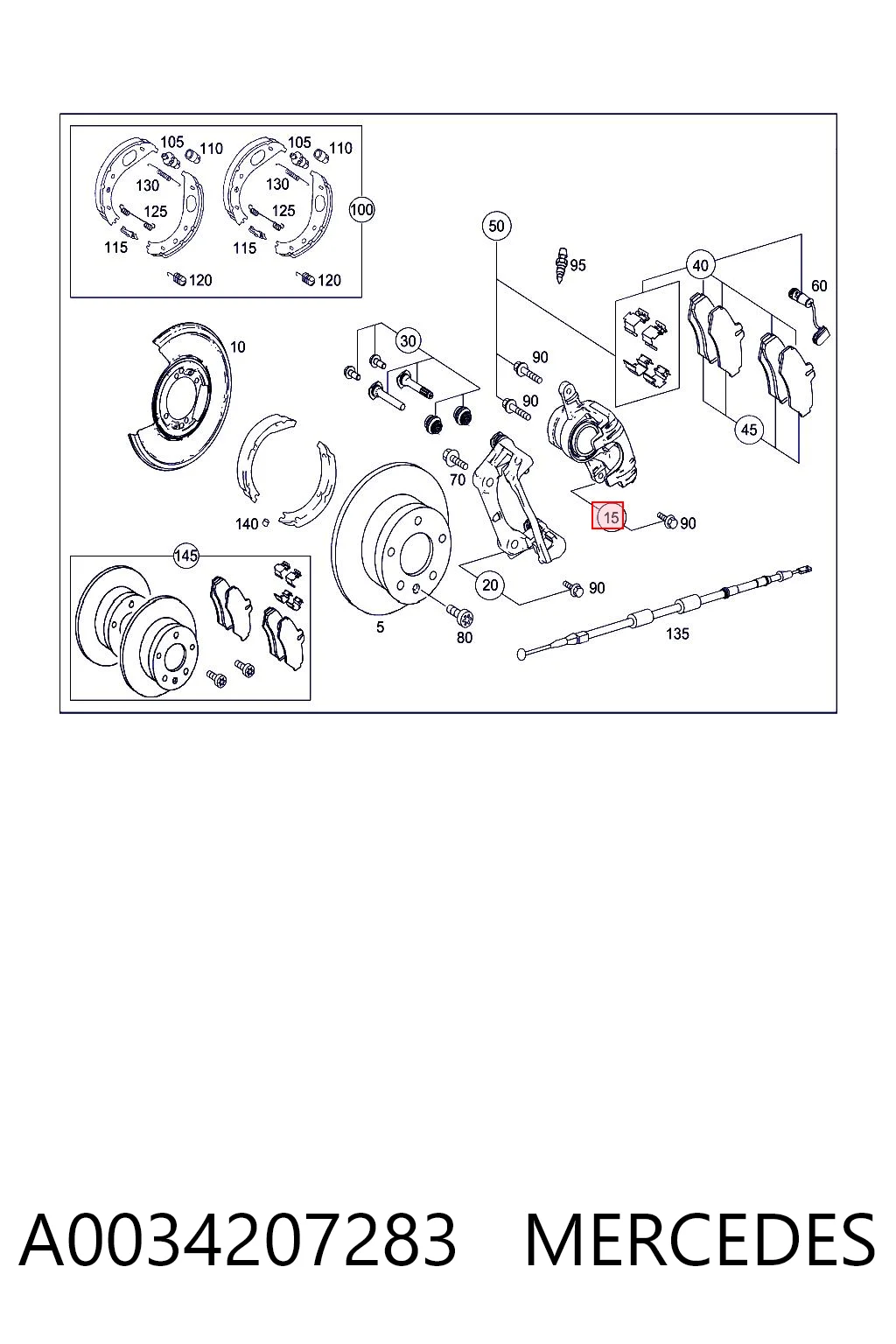 A0034207283 Mercedes