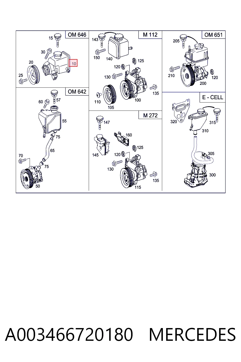  E  sedan (2002-2008) original desde 141,40 €