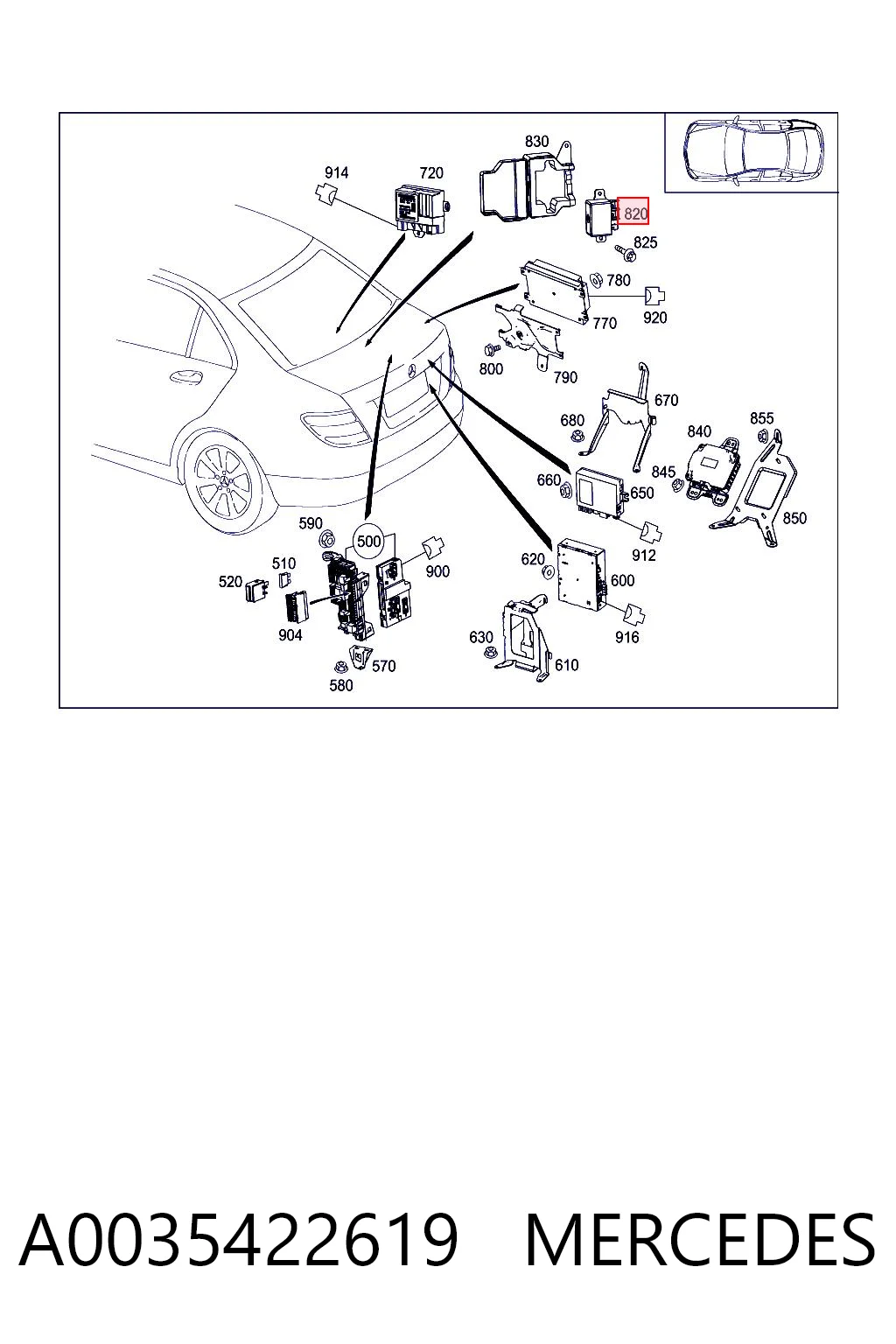 A0035422619 Mercedes
