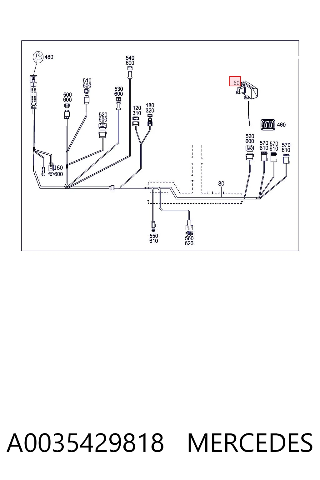 A0035429818 Mercedes
