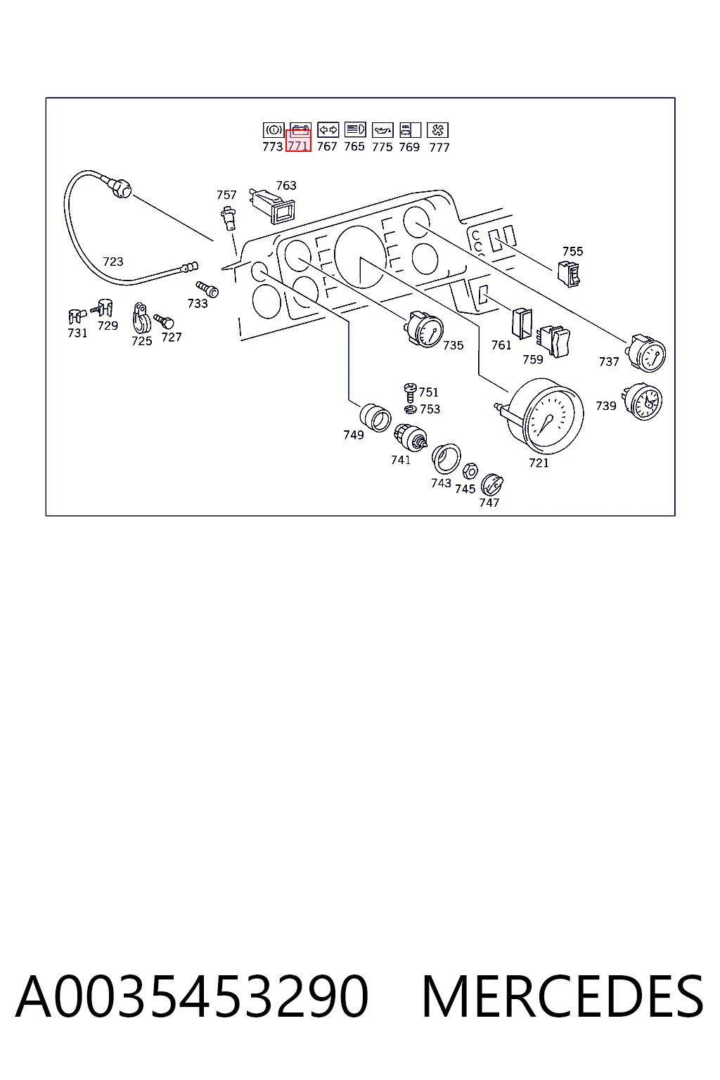 A0035453290 Mercedes