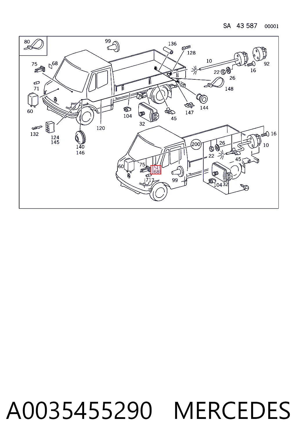 A0035455290 Mercedes