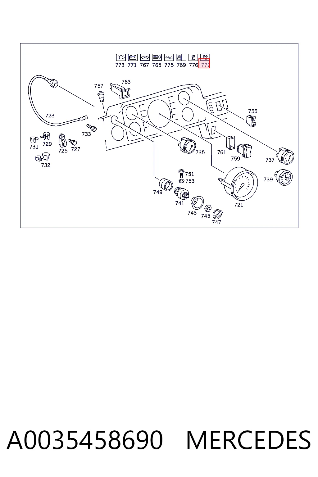 A0035458690 Mercedes
