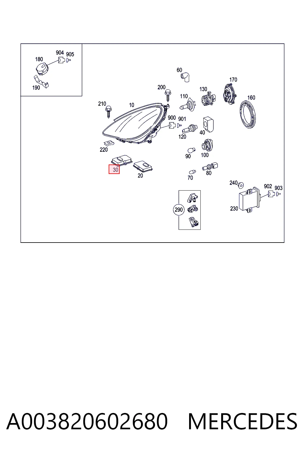 A003820602680 Mercedes