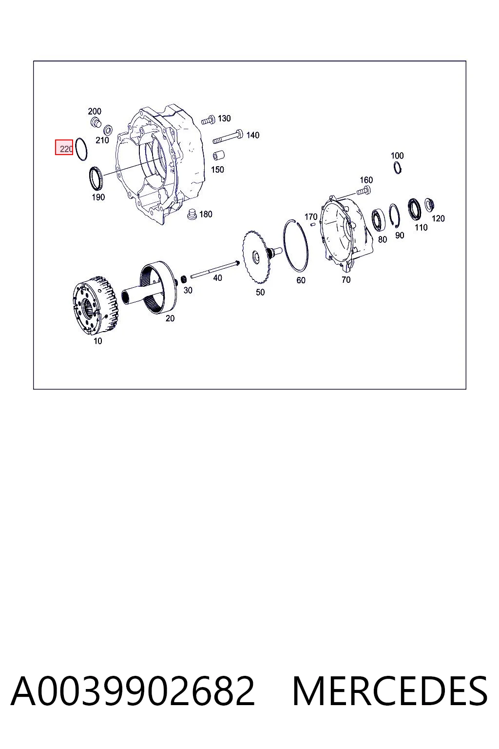 A0039902682 Mercedes