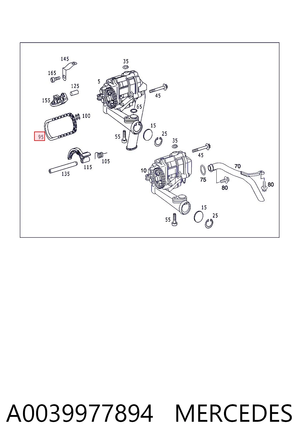 A0039977894 Mercedes