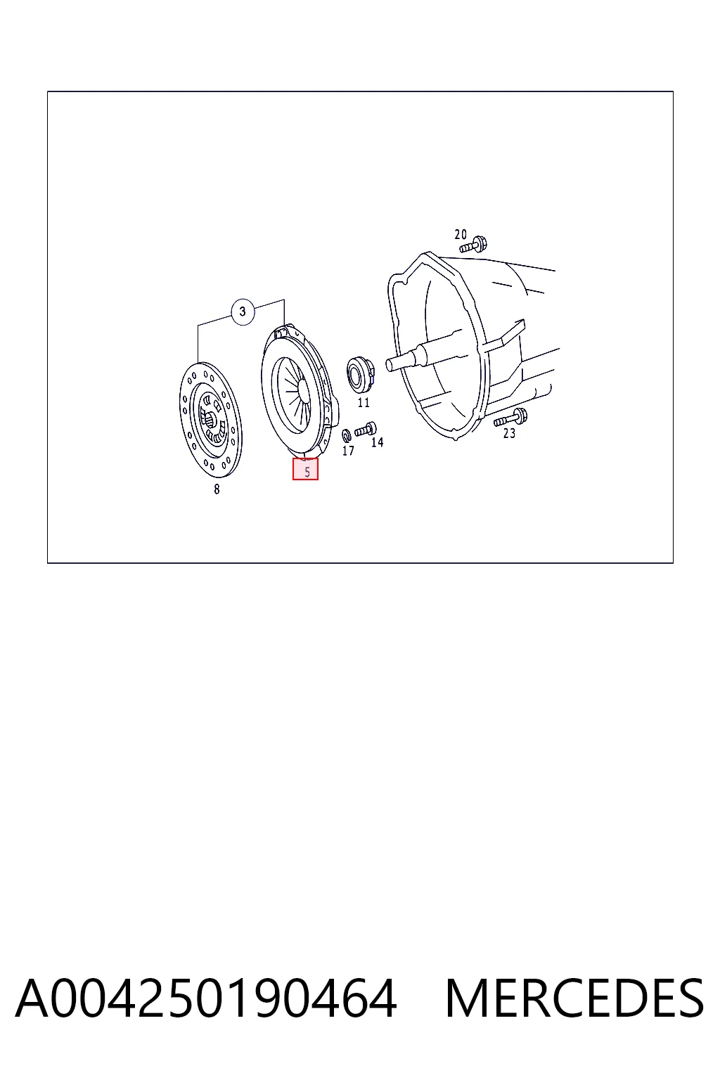 A004250190464 Mercedes