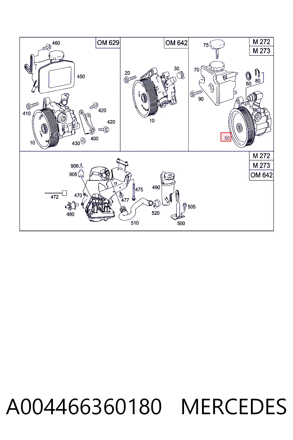 A004466360180 Mercedes