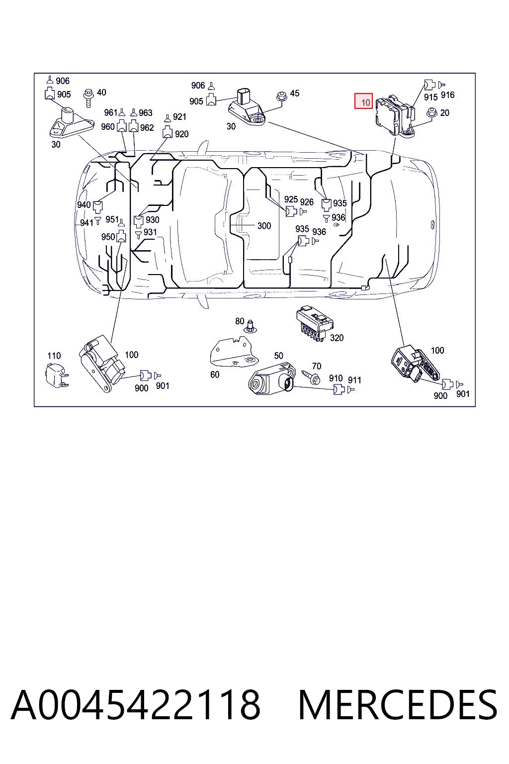 A0045422118 Mercedes