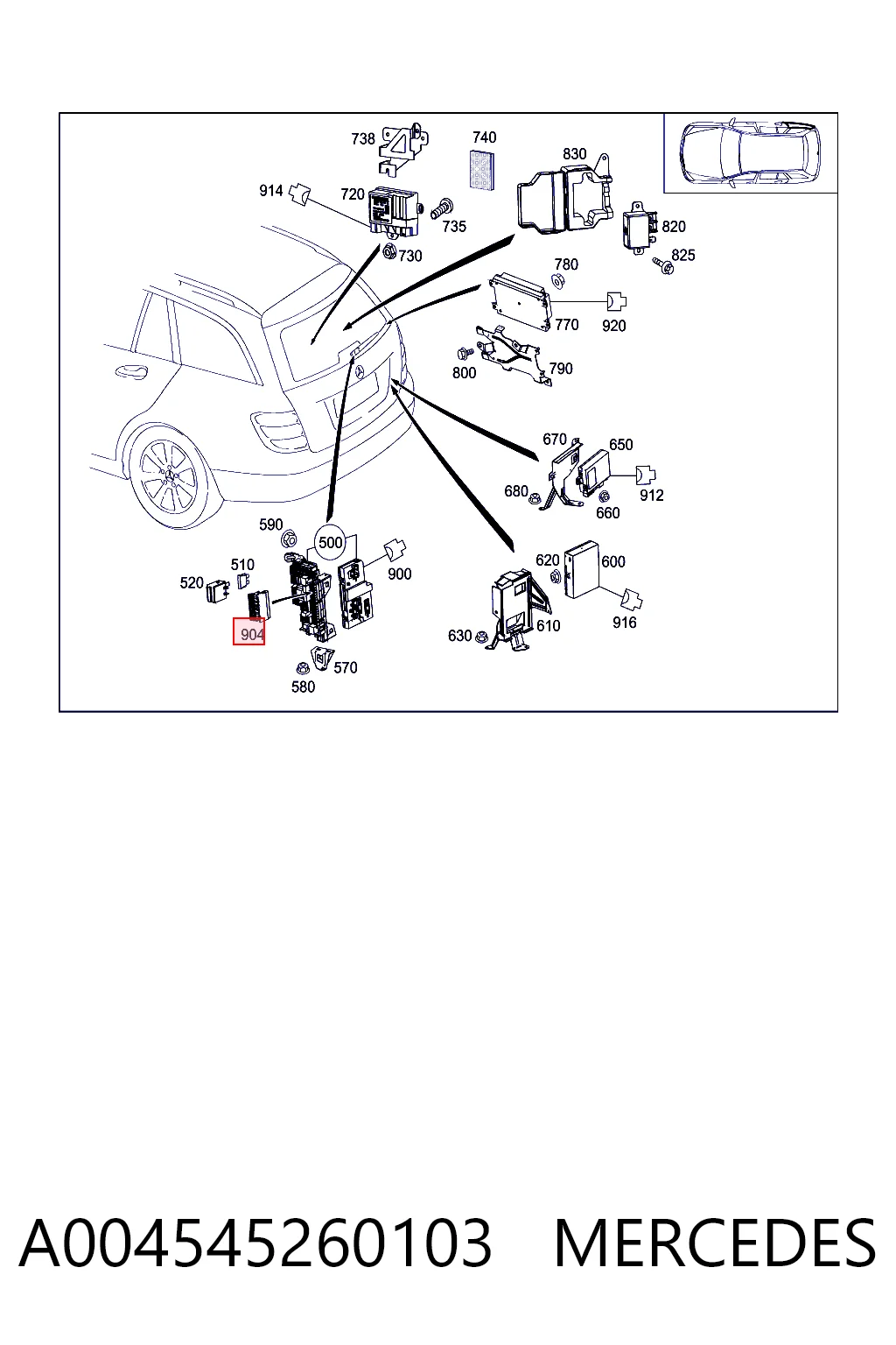 A004545260103 Mercedes