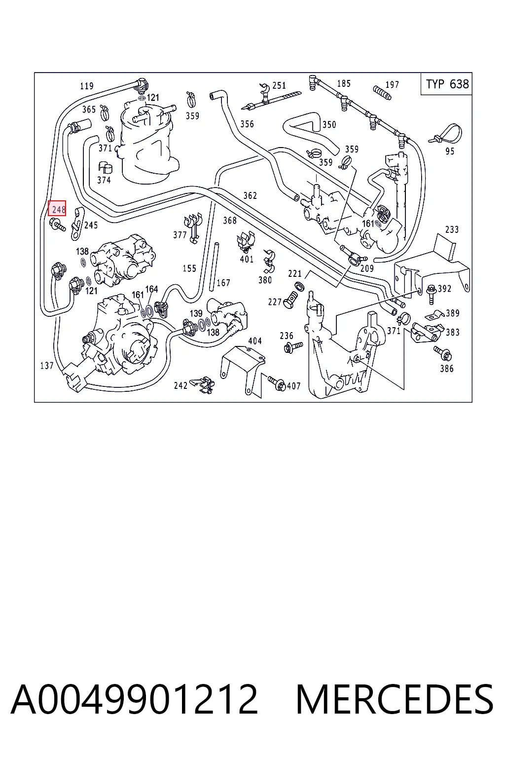 A0049901212 Mercedes