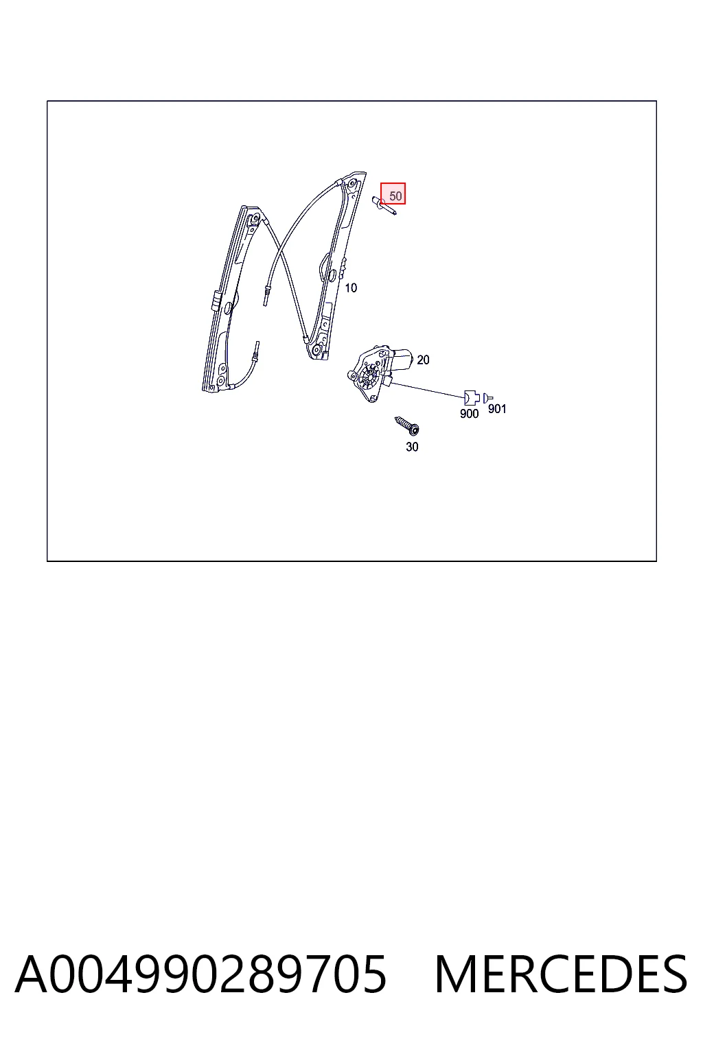 A004990289705 Mercedes