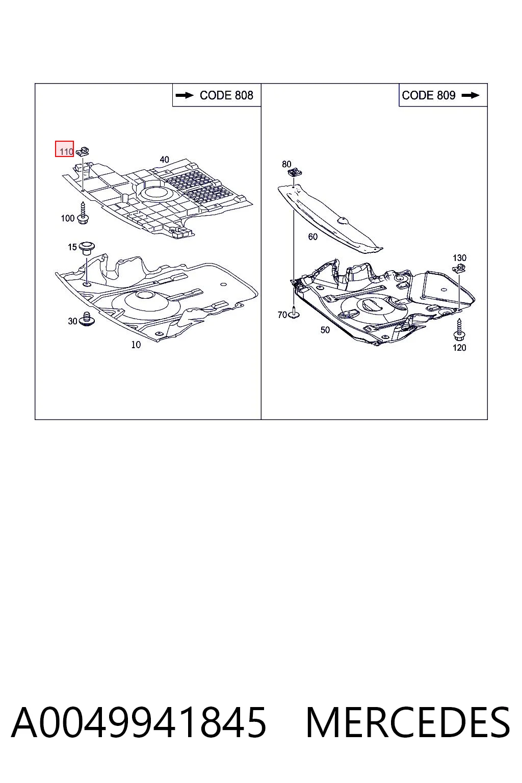 A0049941845 Mercedes