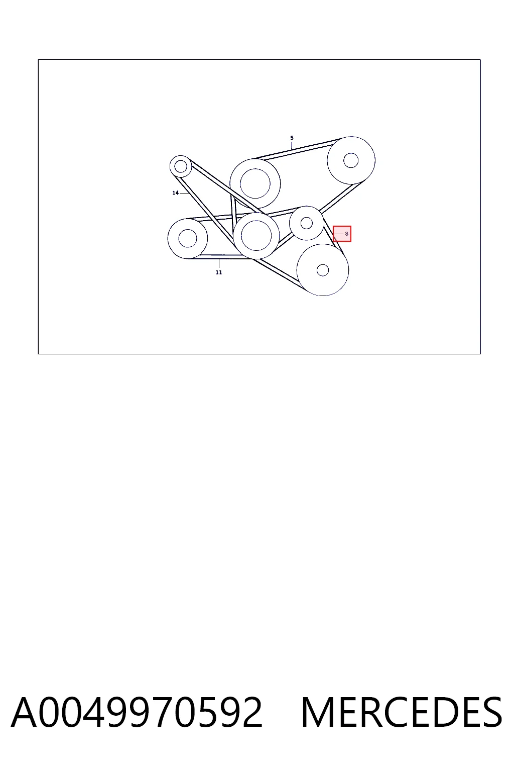 A0049970592 Mercedes