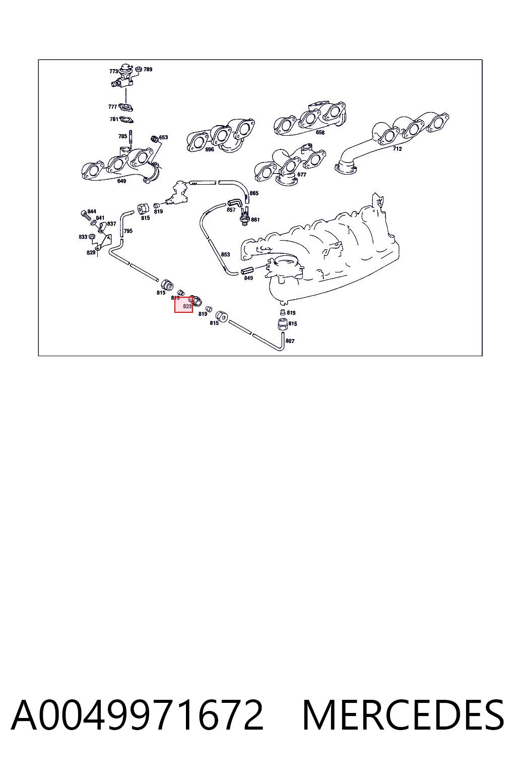 A0049971672 Mercedes