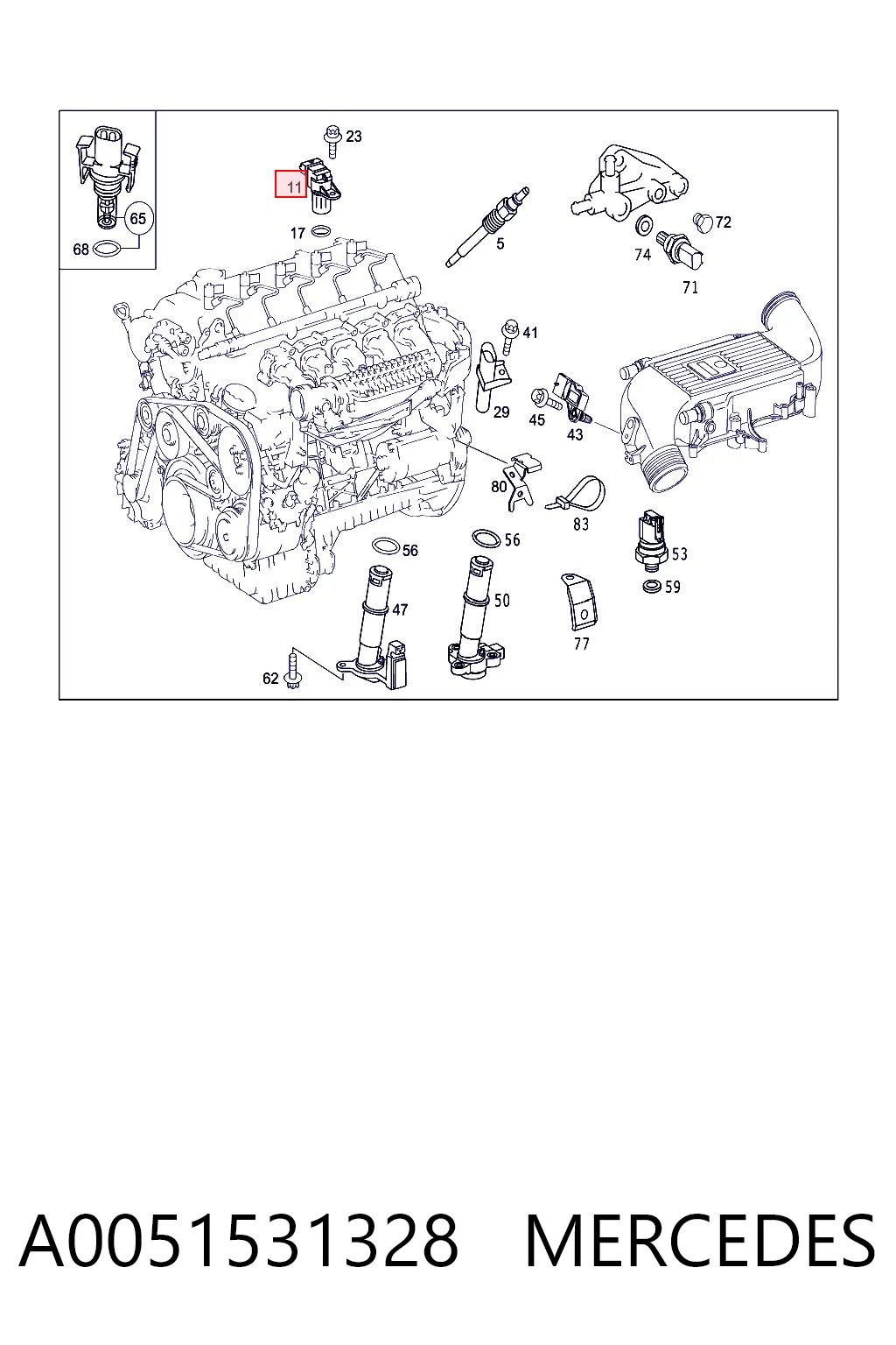 A0051531328 Mercedes