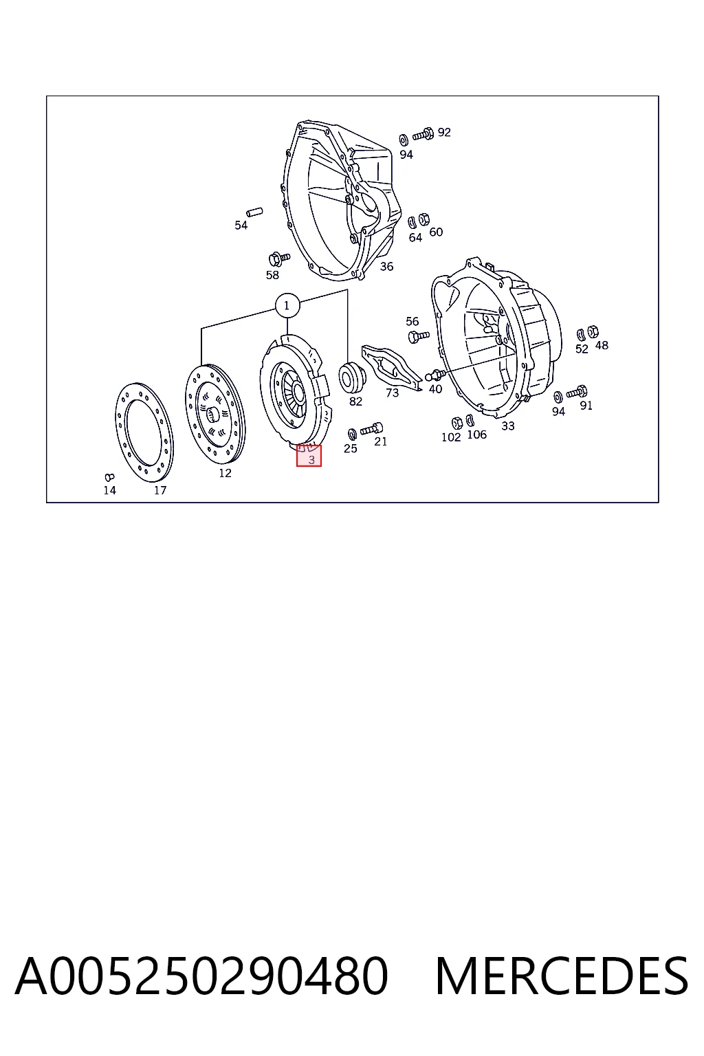 A005250290480 Mercedes