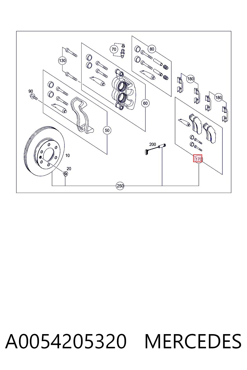 A0054205320 Mercedes