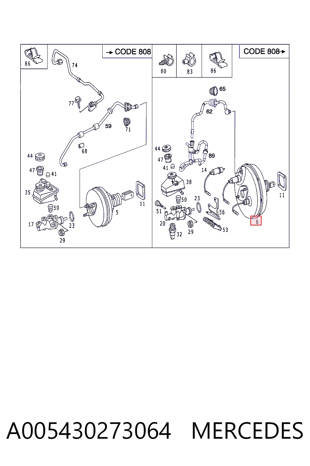 A005430273064 Mercedes