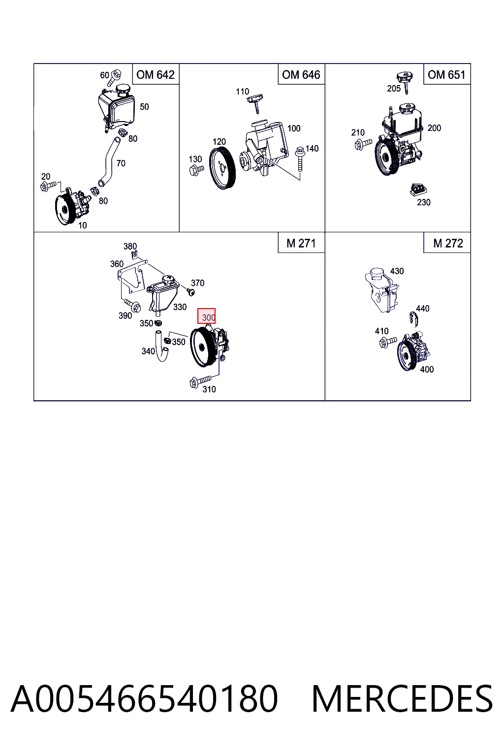 A005466540180 Mercedes