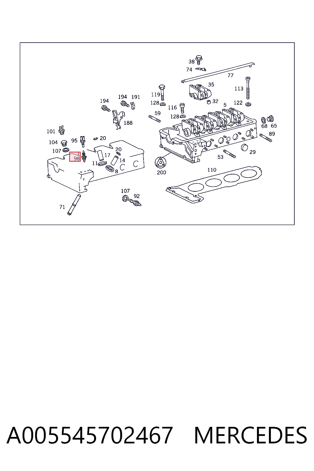 A005545702467 Mercedes