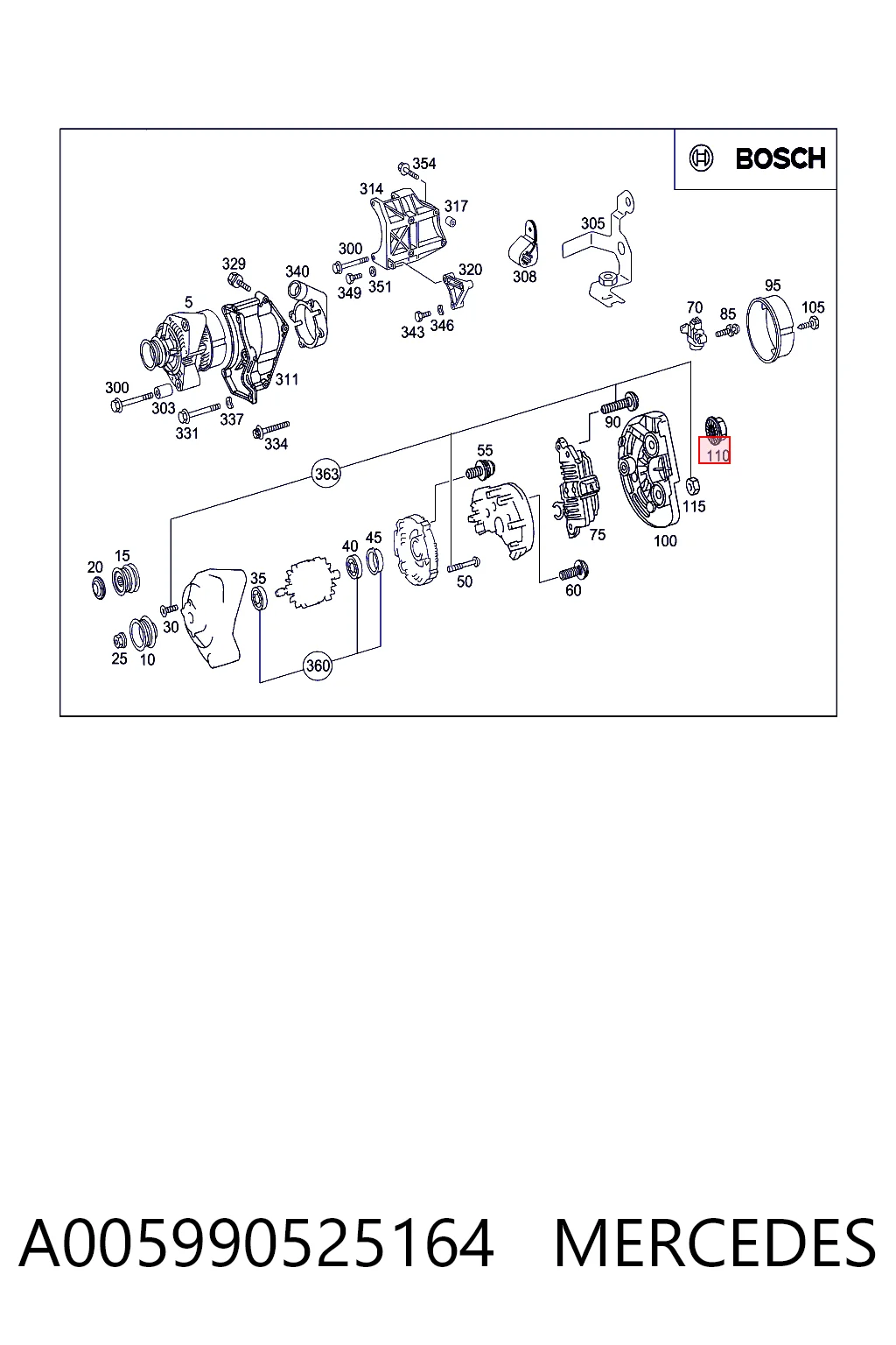 A005990525164 Mercedes