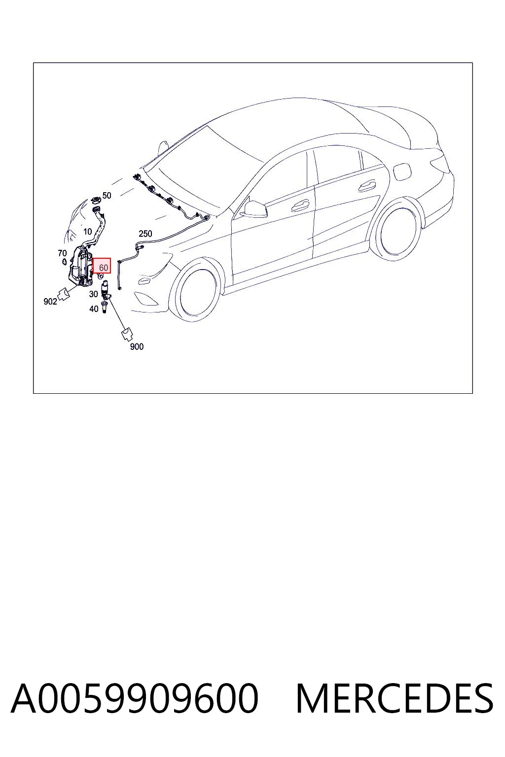 A0059909600 Mercedes