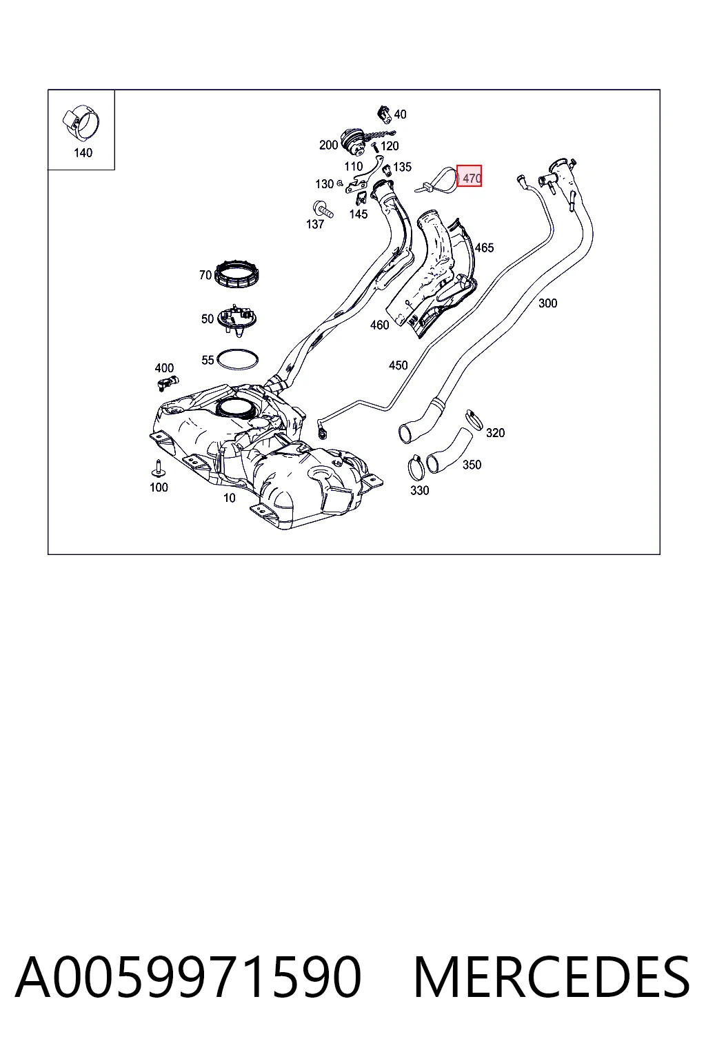 A0059971590 Mercedes