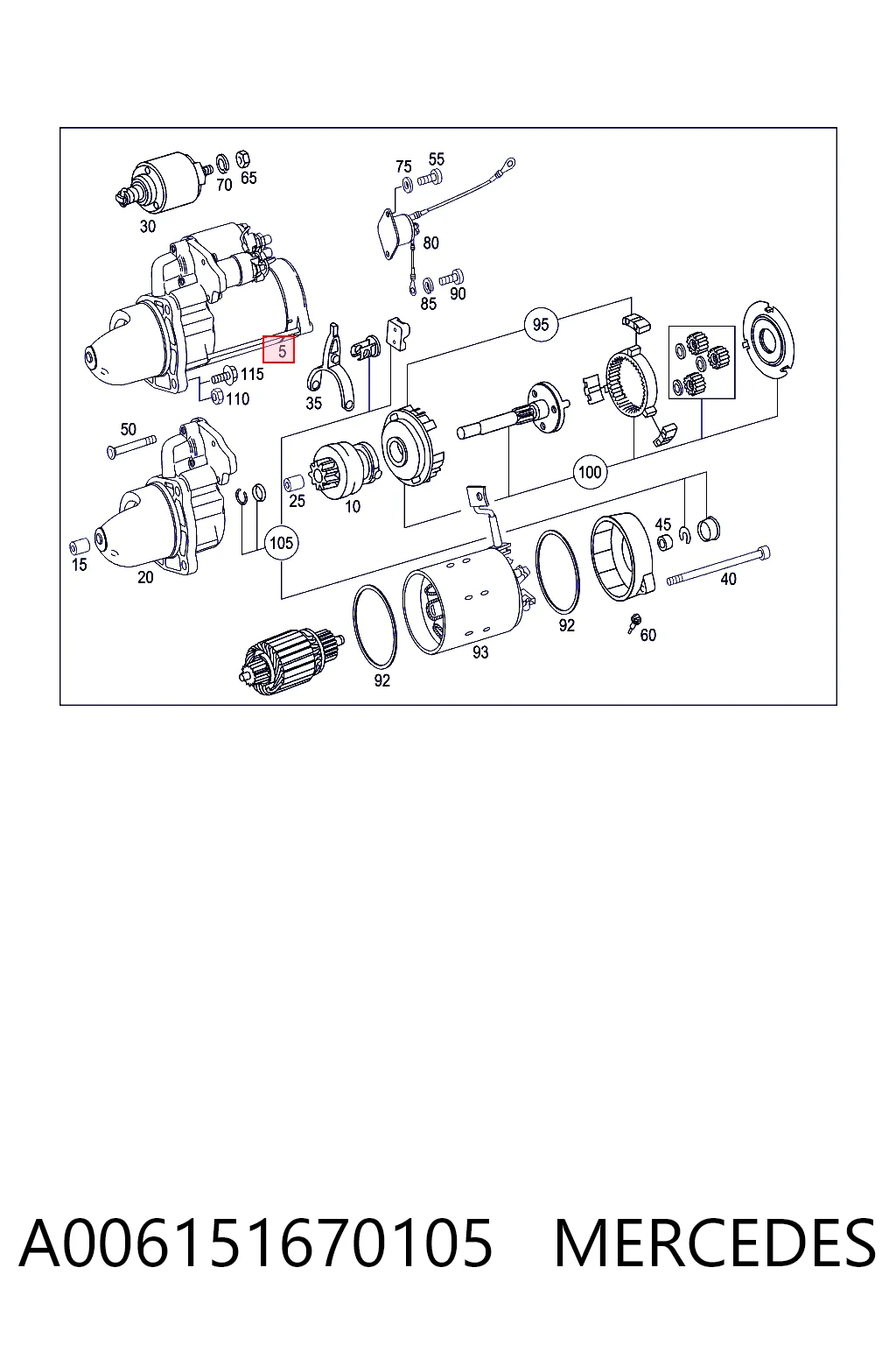 A006151670105 Mercedes