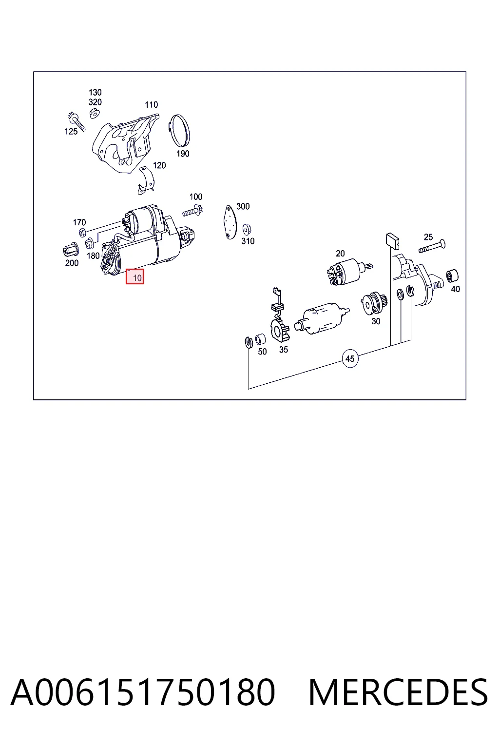 A006151750180 Mercedes