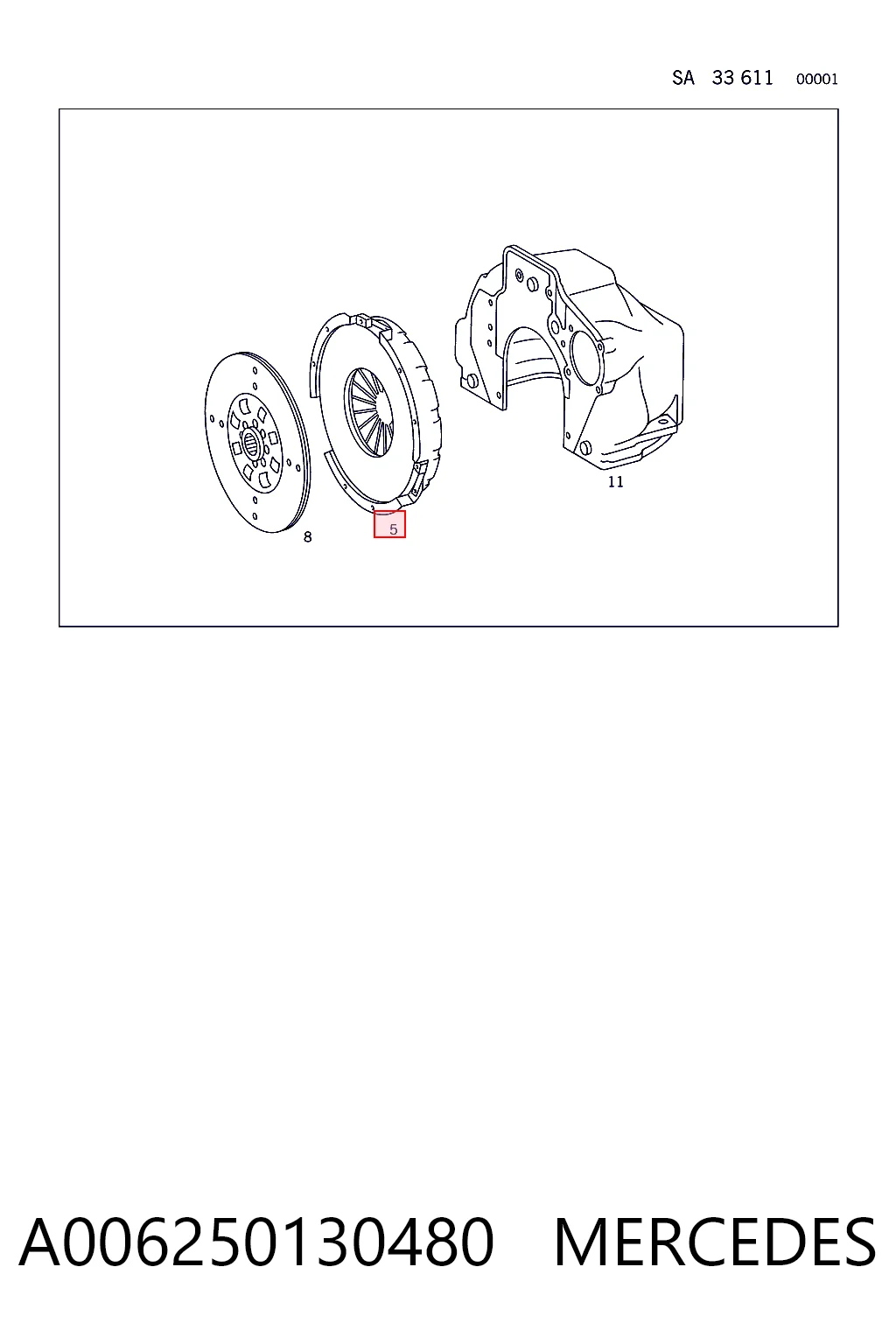 A006250130480 Mercedes