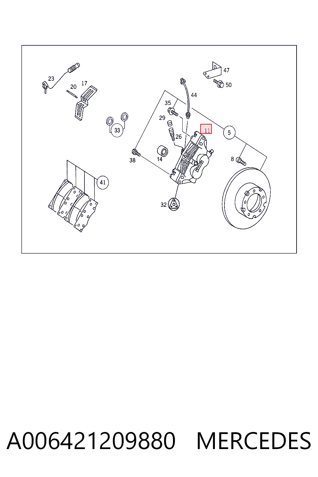 A006421209880 Mercedes