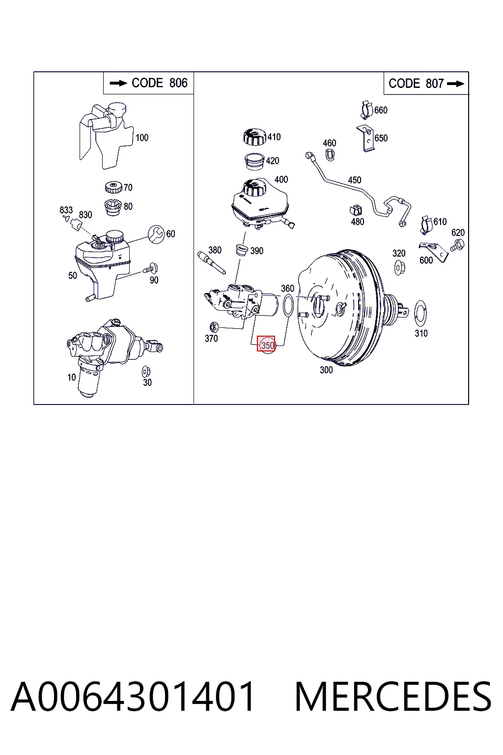 A0064301401 Mercedes