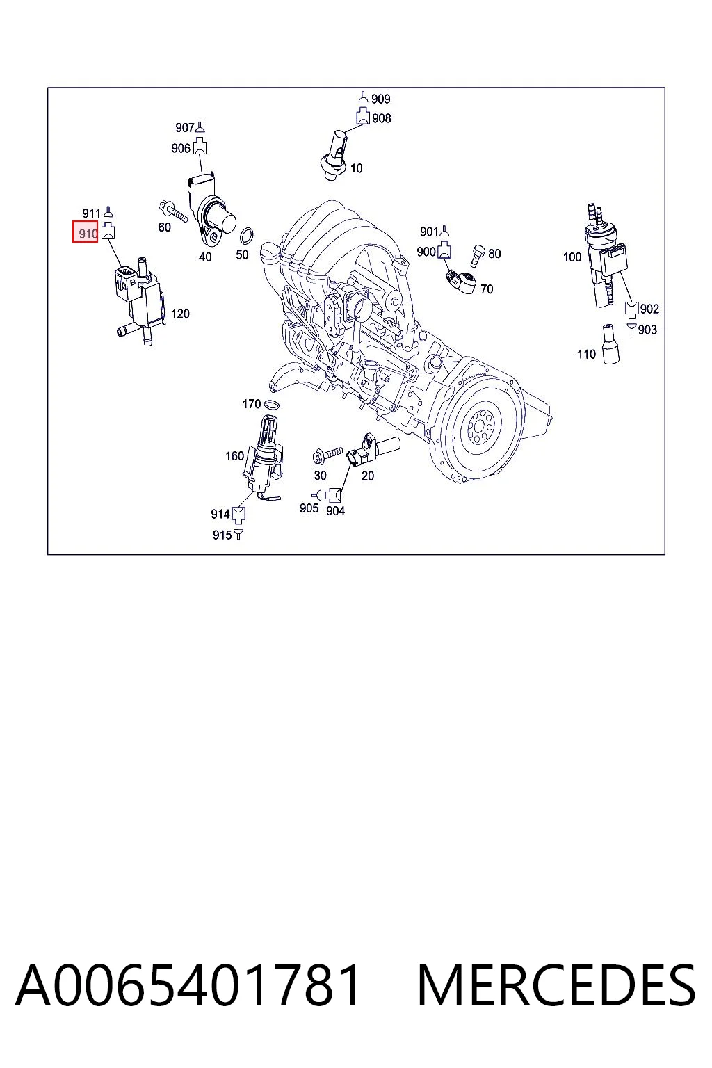 A0065401781 Mercedes 