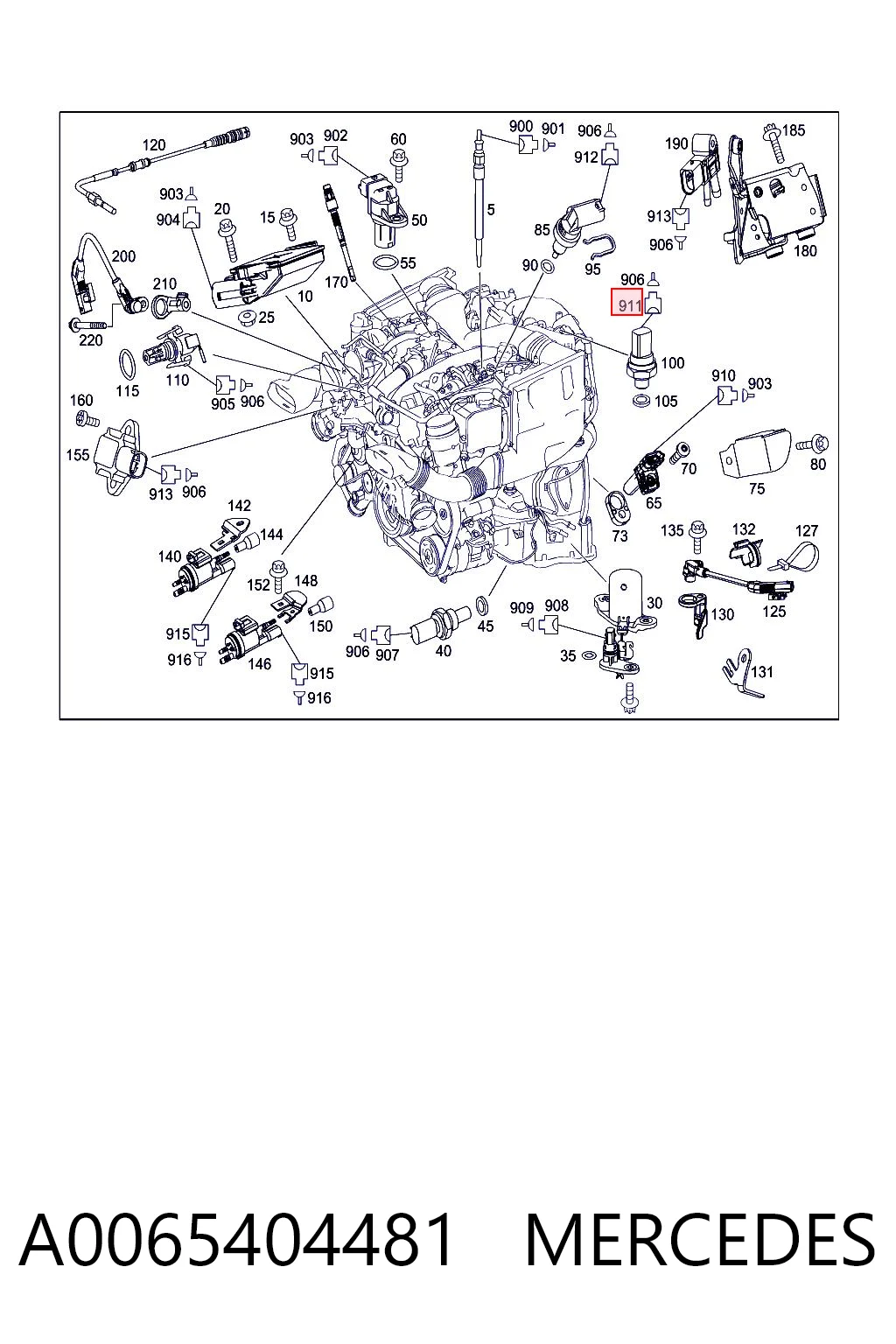 A0065404481 Mercedes