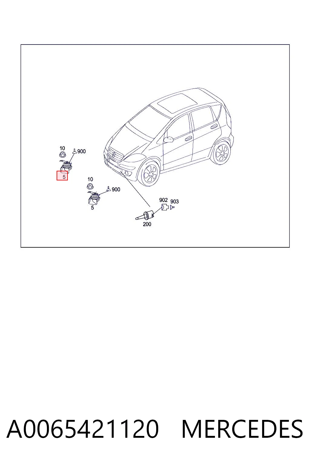 Compre 9800563180 Peugeot/Citroen Sinal sonoro (cláxon)