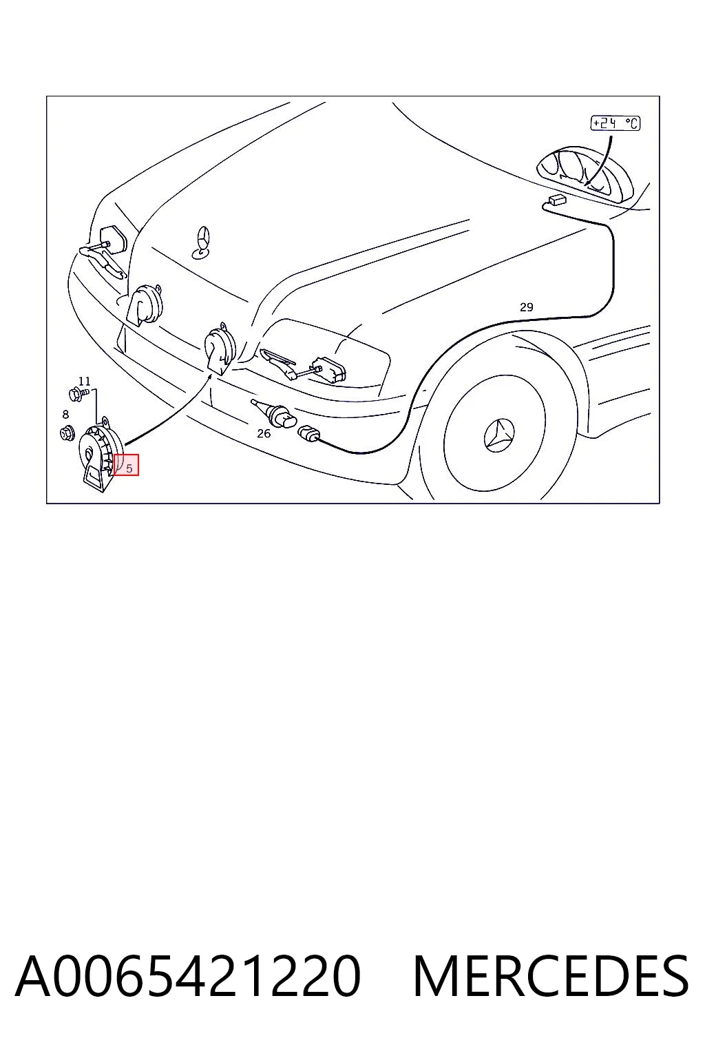 A0065421220 Mercedes