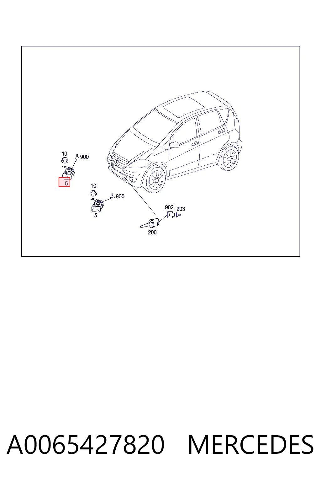 A0065427820 Mercedes