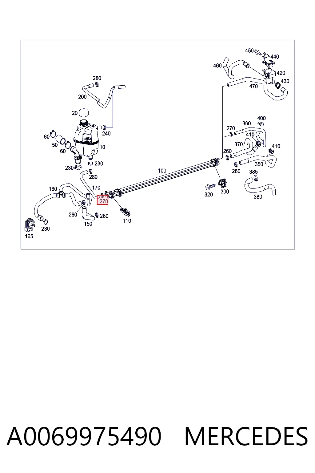 A0069975490 Mercedes